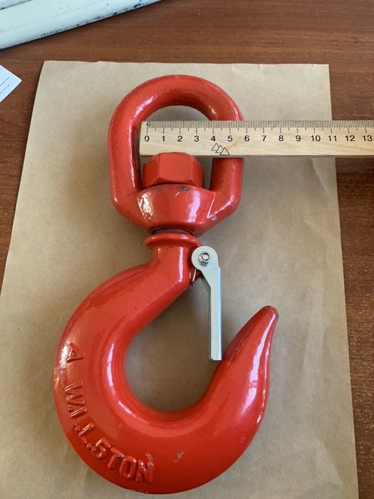 Гак вертлюг на кран манипулятор Гак що крутиться