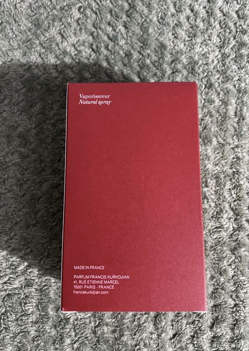Perfumy baccarat rouge 540