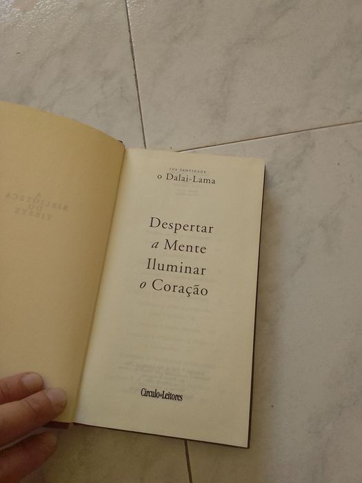 3 livros de Dalai lama