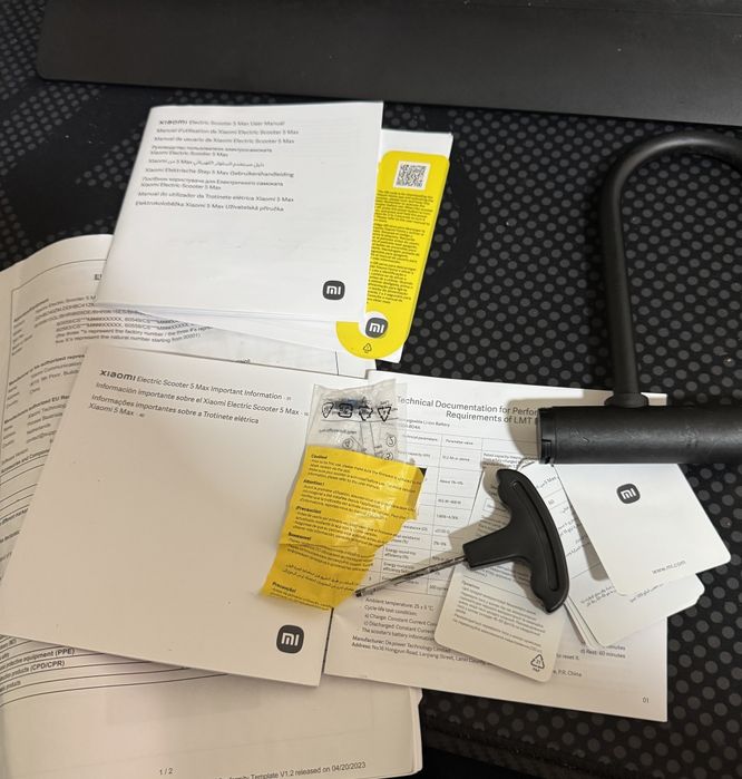 Xiaomi Scooter 5 Max - Como Nova (Garantia 2028)