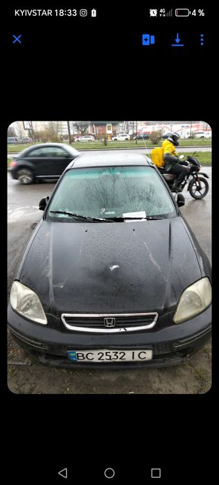 Honda Civic, седан 1998 рв