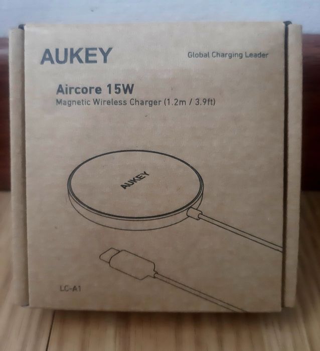 Carregador magnetico wireless Aukey NOVO