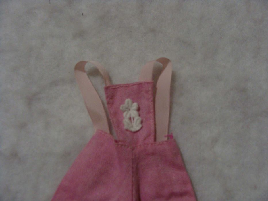 Macacão Rosa Boneca Sindy - Dungarees (Ref 12S111) de 1975
