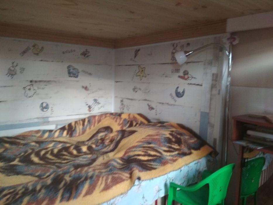 Детский 2-х ярусный уголок из дерева , развлекательный комплекс