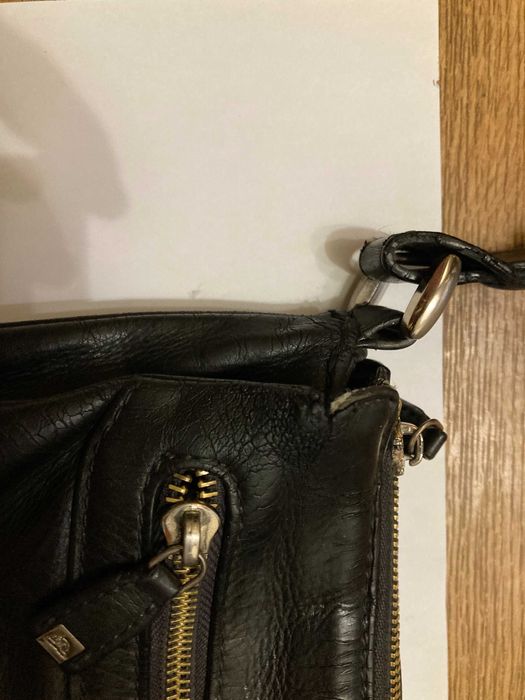 Мужская кожаная сумка барсетка Tony Perotti Contatto 9172