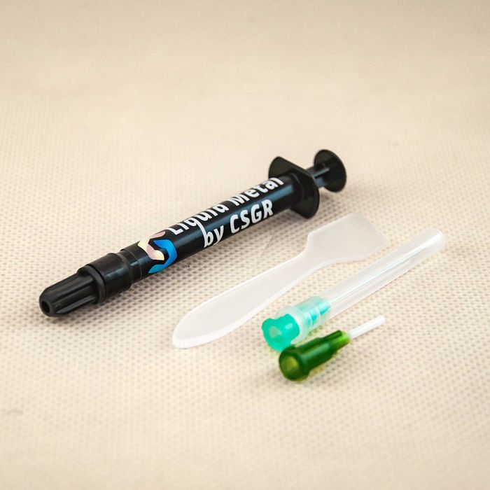 Термопаста рідкий метал TERMAGIC LT-100 / CSGR для CPU/GPU, 1–3 г