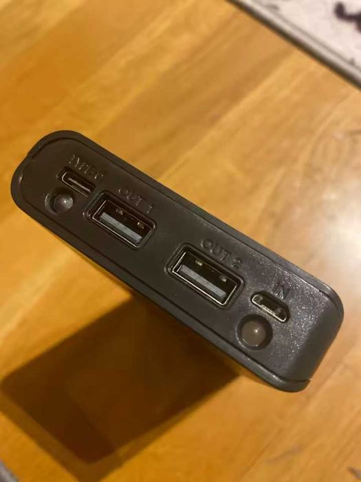 Корпус повербанка 18650 з ліхтарем PowerBank LED