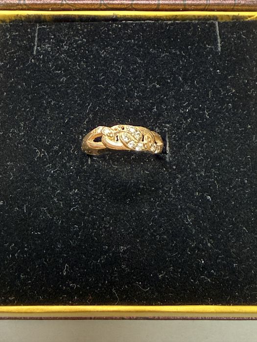 Złoty pierscionek 2.4 g próba 585