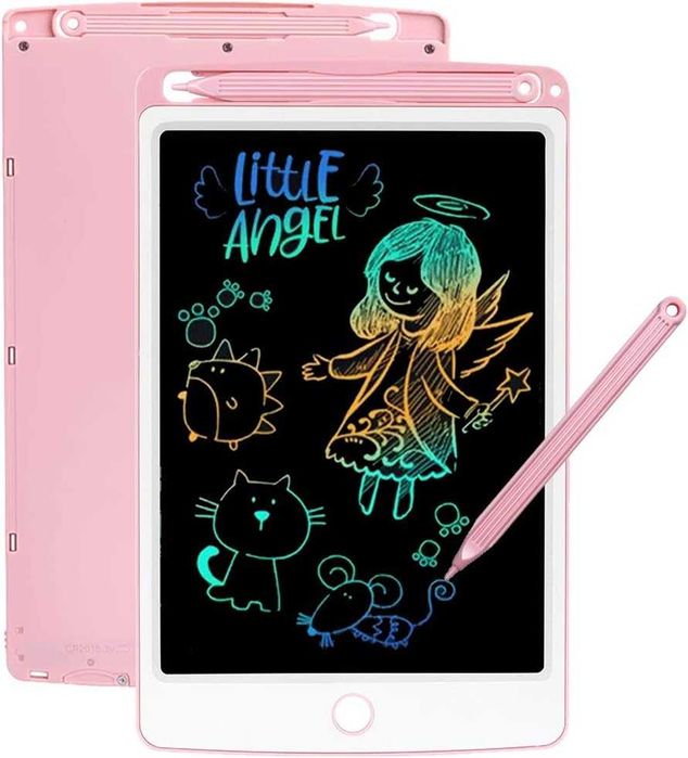 SCRIMEMO Tablica do pisania Tablet LCD 8,5'' dla dzieci różowy