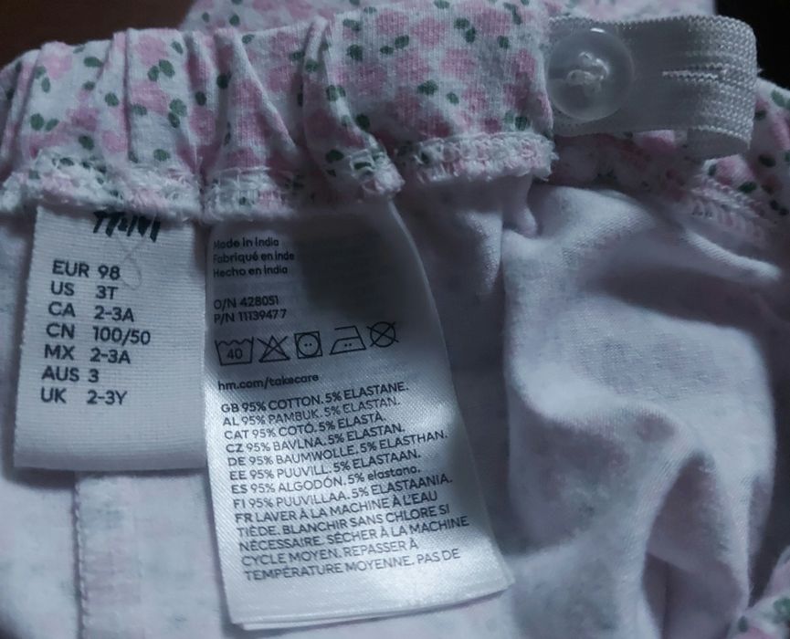 Legginsy H&M rozm. 98