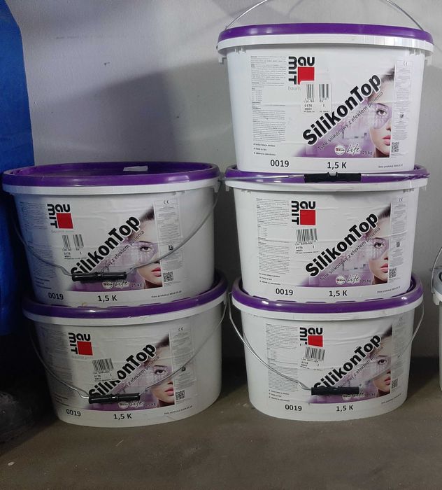 Tynk Sylikonowy MOCNY BauMit 1.5K baranek