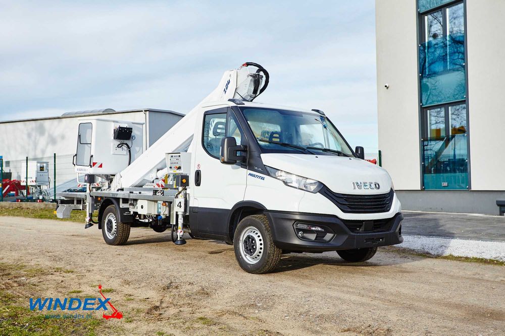Podnośnik koszowy zwyżka podest - Multitel MT 204 EX Iveco Mercedes