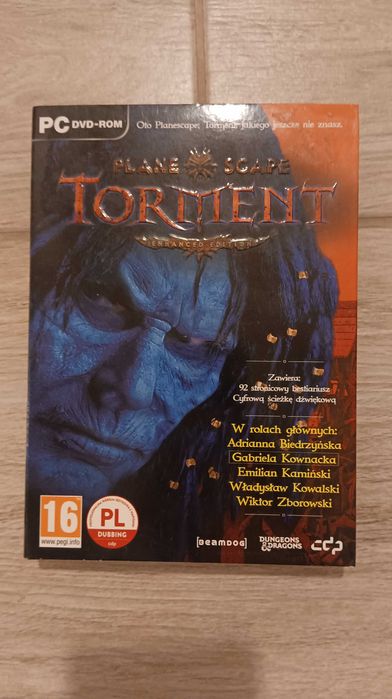 Gra PC Planescape Torment Enhanced Ediotion PL NOWA, FOLIA, UNIKAT