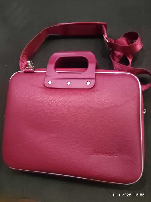 Torba na laptopa BOMBATA Classic 15-16 cali - bordowa