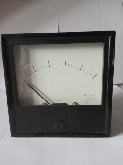 Миллиамперметр М381 0-5 мА