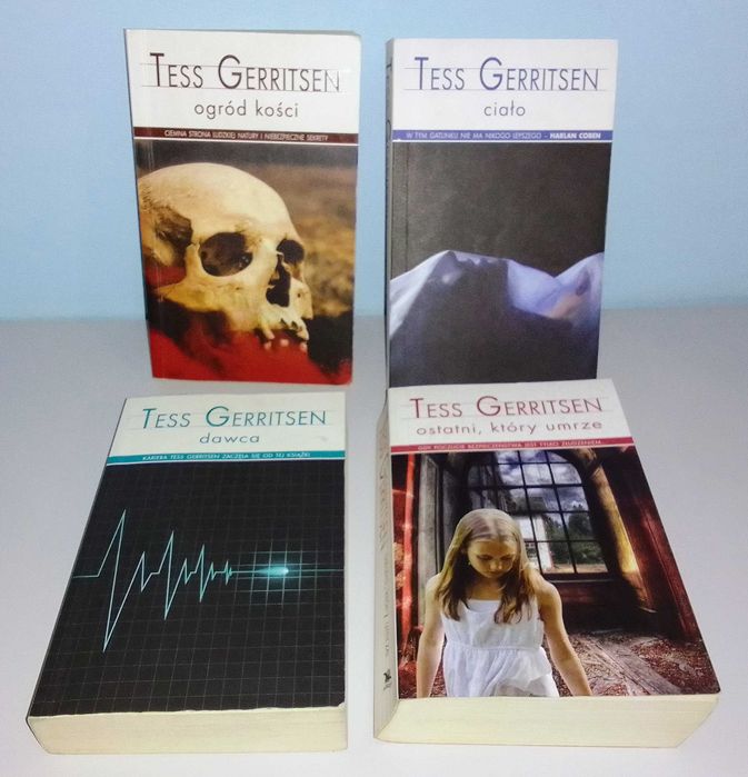 Książki - Tess Gerritsen - seria Albatros (4 powieści)