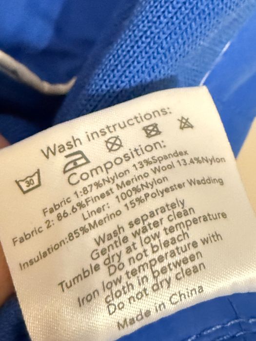 Bezrękawnik kamizelka WoolLand 158/164 z wełną merino wool