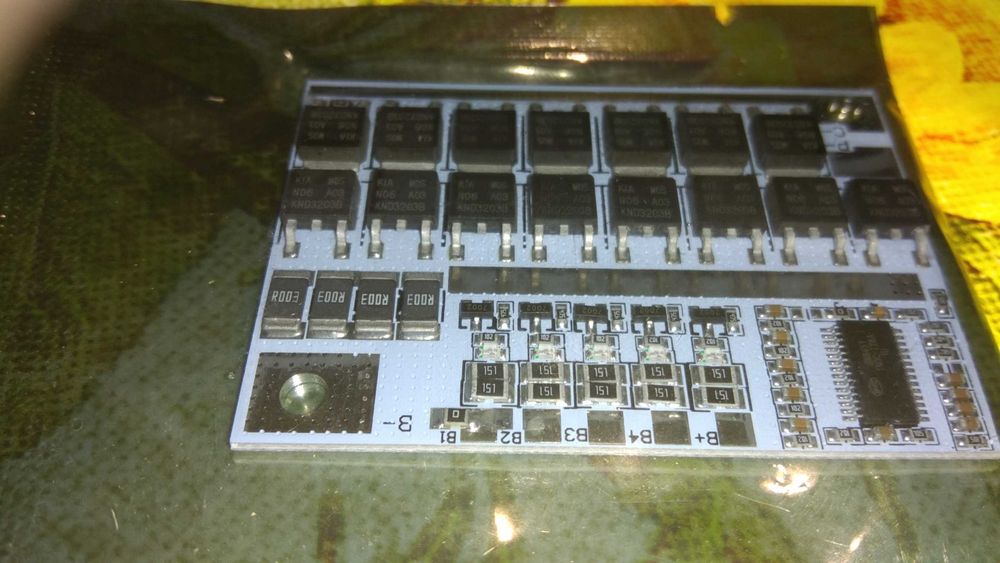 BMS Контролер 5S/4S/3S 100A для Li-ion 18650 18-21 V с балансировк