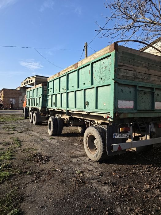 Продам камаз с прицепом самосвал