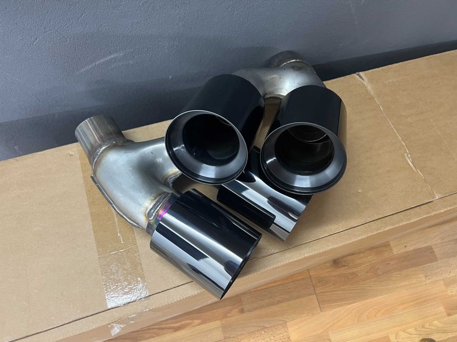 Насадки на выхлоп bmw g30 M5 F90 Черные
