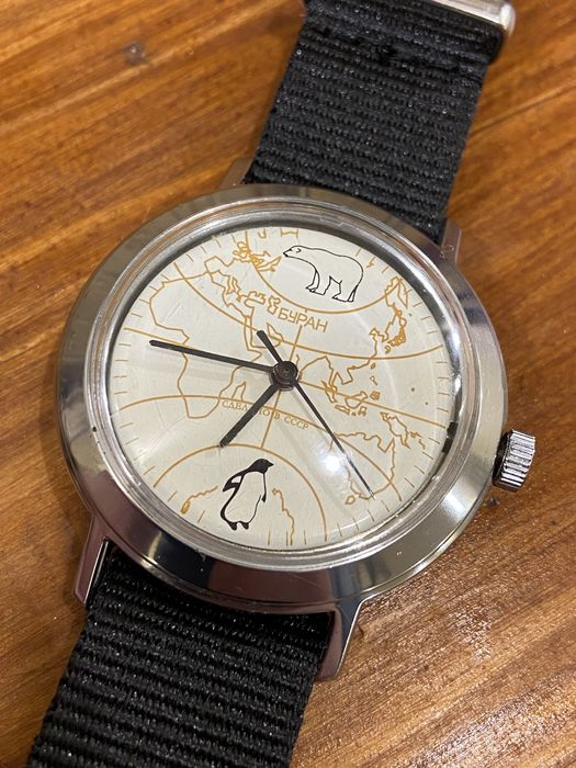 Часы СССР Восток ʼʼБуранʼʼ