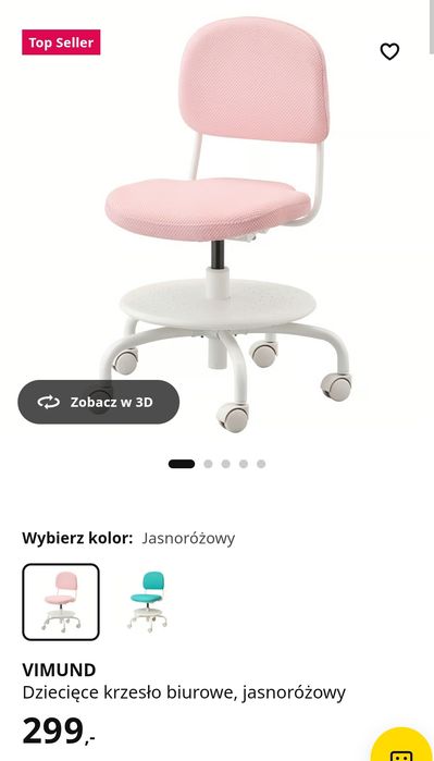 Krzesło obrotowe ikea