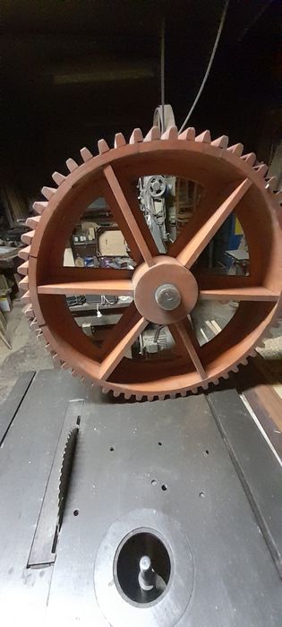 Koło zębate drewniane