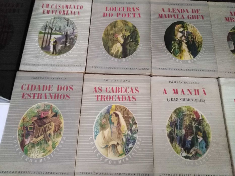 Livros da Colecção Miniatura 1951 - 1967 Editora: Livros do Brasil (Lisboa).(Desconto se comprar o conjunto).