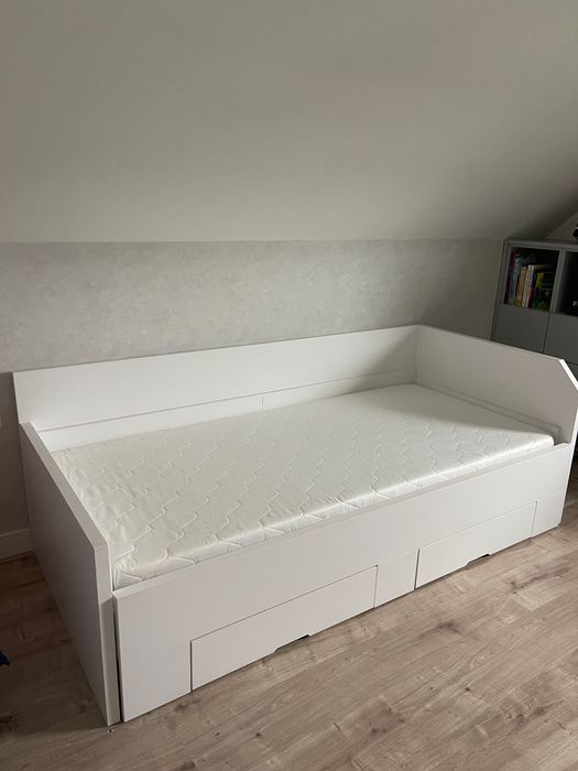 Łóżko 90x200 białe