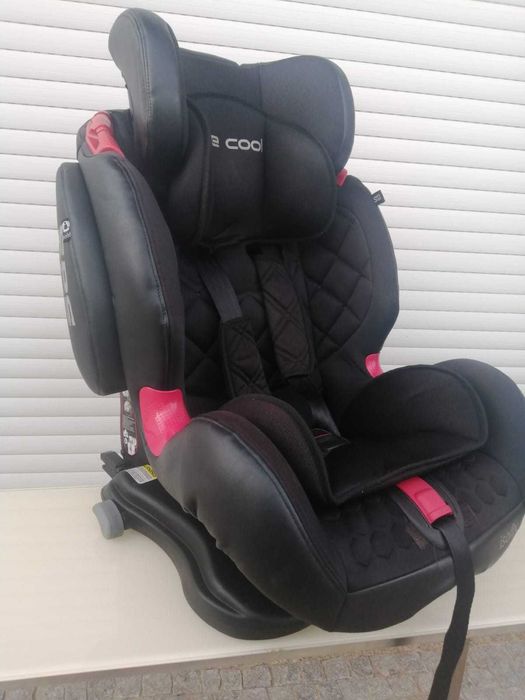 Cadeira Auto BE COOL Thunder Isofix preta (Grupo 1/2/3)