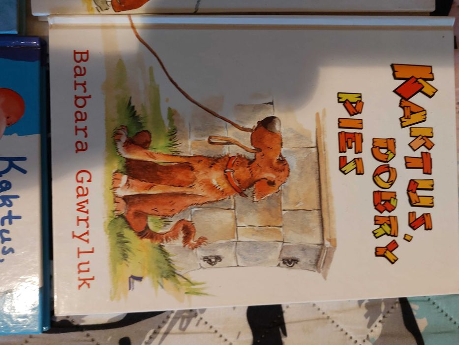 Barbara Gawryluk. Kaktus dobry pies 4 ksiazki