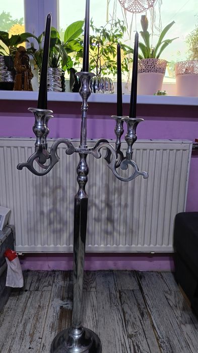 Świecznik 5 ramienny.