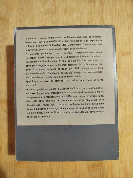 O Pavilhão dos Cancerosos de Alexandre Soljenitsine