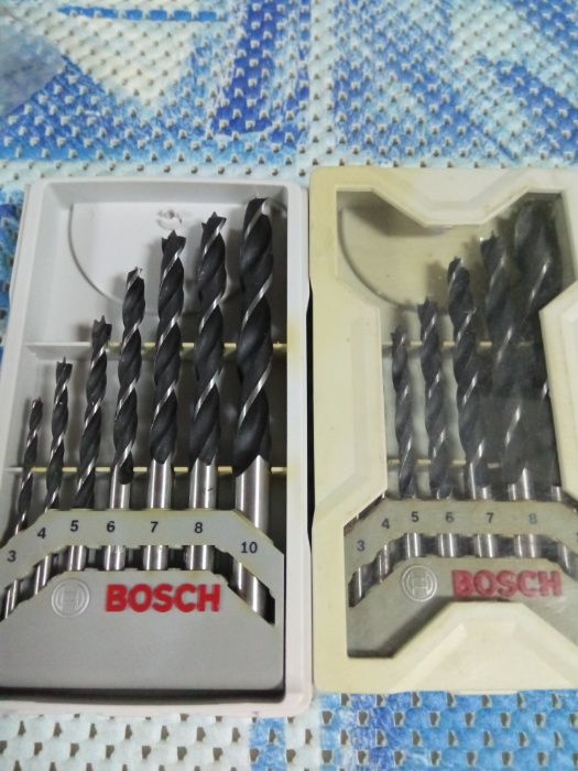 Bosch Jogo de bits/pontas brocas madeira hss alvenaria granito