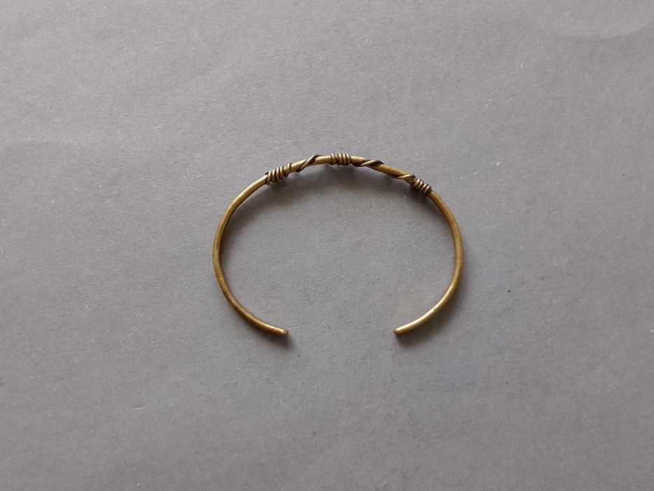 Bransoletka mosiądz metaloplastyka MET Prl