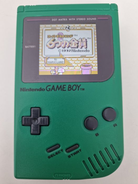 Gameboy DMG Verde Ecrã IPS