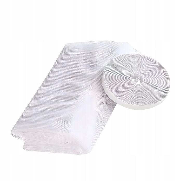 moskitiera okienna zestaw na komary  5 szt po 3 x 150x130