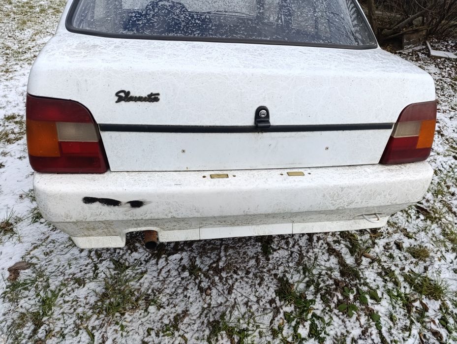 Задній бампер славута