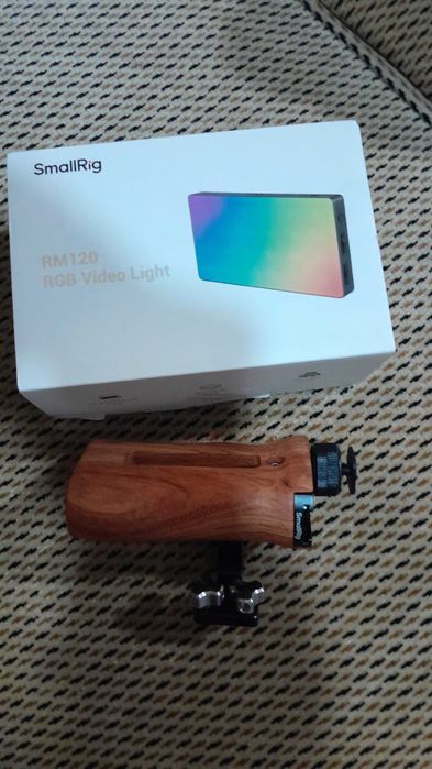 Smallrig luz de video+ suporte lateral