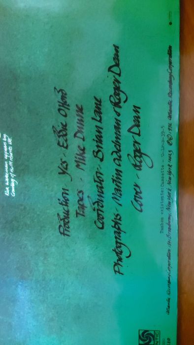 Yes – Close to the Edge (LP) – Gatefold + encarte letras