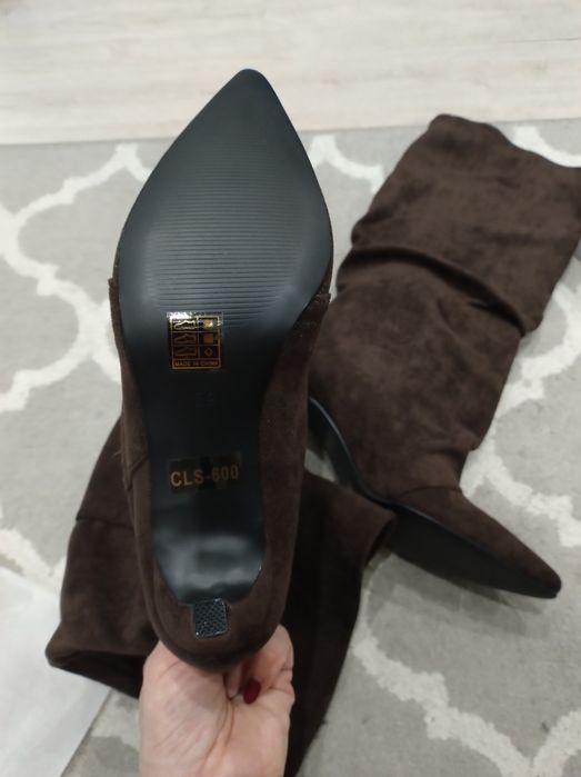 Kozaki brązowe 39 nowe