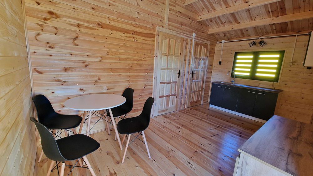 Domki Domek Polańczyk - domek 6 i 4 osobowy z działką na wyłączność