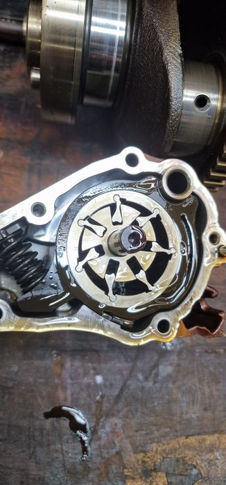 Маслонасос bmw n52b25 n52b30 розборка ванос