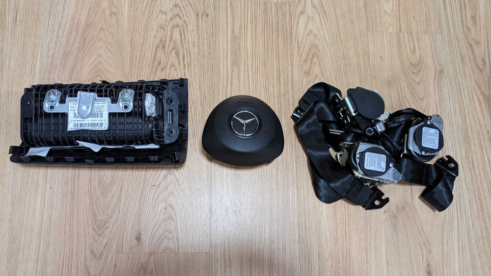 Conjunto Kit Airbags Tablier Mercedes Vito W447 de 2014/ Volante Cinto