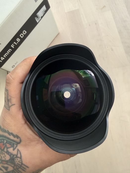 Sigma art 14mm 1.8 canon