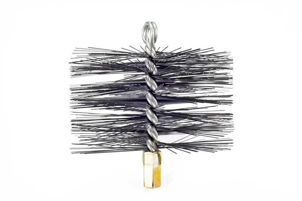 Щітка металева для чистки димоходу. Щетка ерш металлическая дымохода