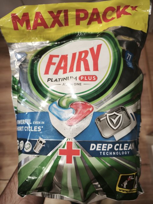 Tabletki do zmywarki fairy Platinum Plus all in one 71 sztuk