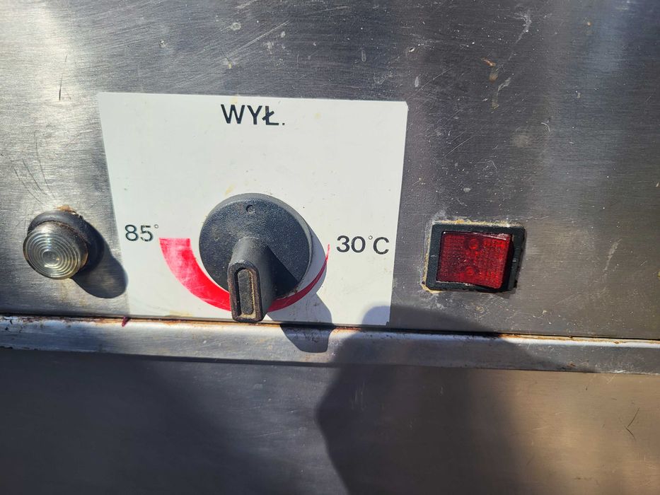 Bemar Gastronomiczny, Podgrzewacz Wodny na 3 Pojemniki GN, Stół Blat