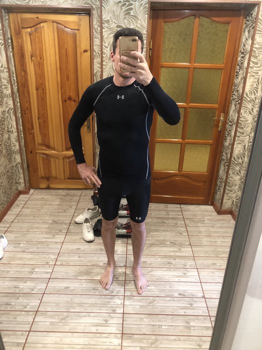 Компрессионная, термо футболка Under Armour , оригинал
