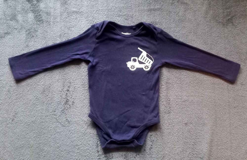 Body chłopięce z długim rękawem rozmiar 86/92 cm